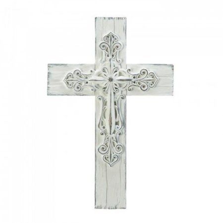 PERFECTPILLOWS 3D Whitewashed Cross PE2662087